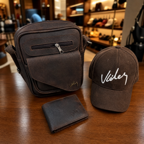 KIT ALPHA VELEZ CARRIEL+BILLETERA+GORRA